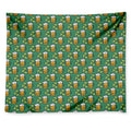 Cute Saint Patrick's Day Pattern Print Tapestry
