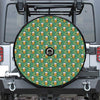 Cute Saint Patrick's Day Pattern Print Tire Cover With Camera Hole