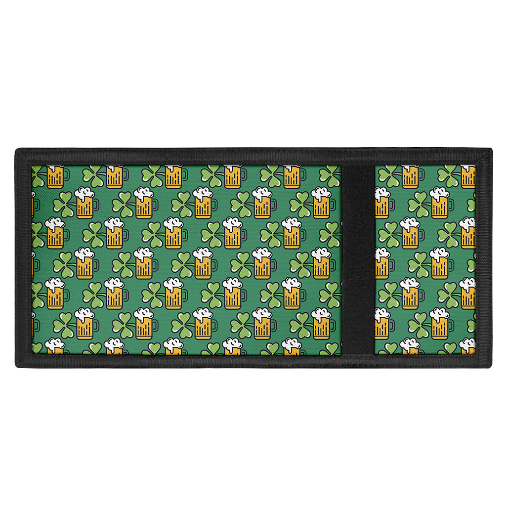 Cute Saint Patrick's Day Pattern Print Trifold Wallet