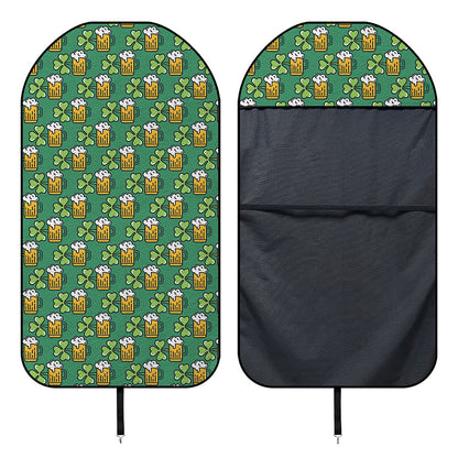 Cute Saint Patrick's Day Pattern Print Waterproof Car Seat Cover