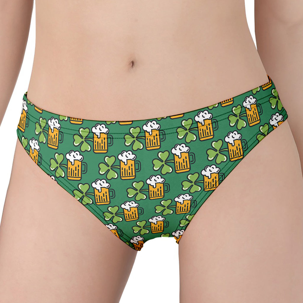 Cute Saint Patrick's Day Pattern Print Women's Panties