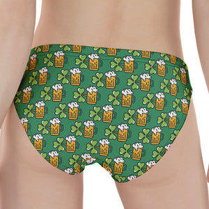 Cute Saint Patrick's Day Pattern Print Women's Panties