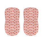 Cute Santa Claus Pattern Print Bar Stool Covers