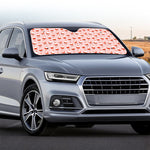 Cute Santa Claus Pattern Print Car Windshield Sun Shade