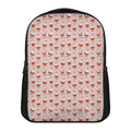 Cute Santa Claus Pattern Print Casual Backpack