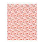 Cute Santa Claus Pattern Print Curtain