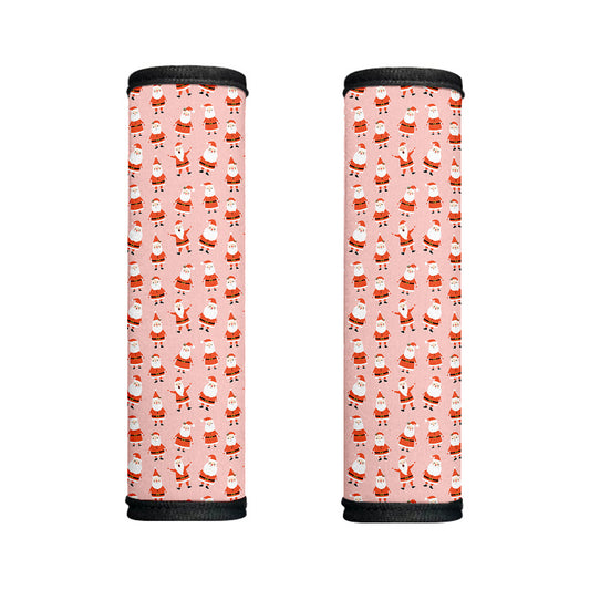 Cute Santa Claus Pattern Print Handle Covers