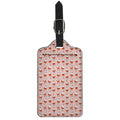 Cute Santa Claus Pattern Print Luggage Tag