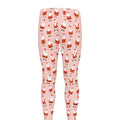 Cute Santa Claus Pattern Print Men's Leggings