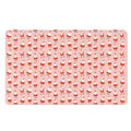 Cute Santa Claus Pattern Print Polyester Doormat