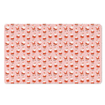 Cute Santa Claus Pattern Print Polyester Doormat