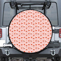 Cute Santa Claus Pattern Print Tire Cover