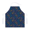 Cute Sea Turtle Pattern Print Adjustable Apron