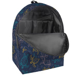 Cute Sea Turtle Pattern Print Backpack