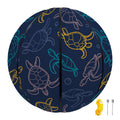 Cute Sea Turtle Pattern Print Basketball