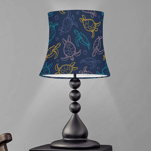 Cute Sea Turtle Pattern Print Bell Lamp Shade