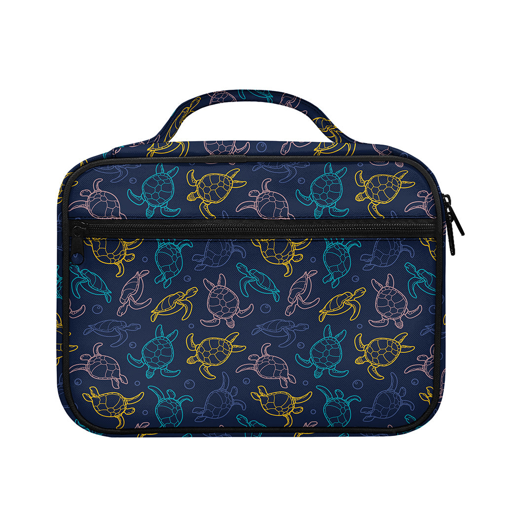Cute Sea Turtle Pattern Print Briefcase Bible Bag