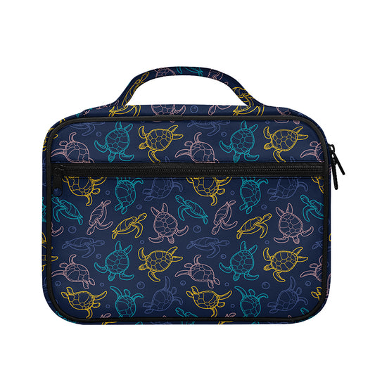 Cute Sea Turtle Pattern Print Briefcase Bible Bag