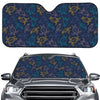 Cute Sea Turtle Pattern Print Car Windshield Sun Shade