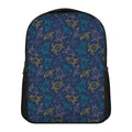 Cute Sea Turtle Pattern Print Casual Backpack