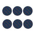 Cute Sea Turtle Pattern Print Coaster Set