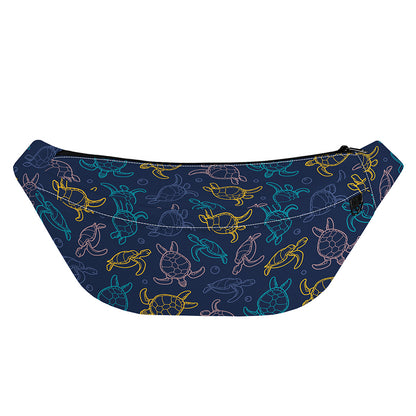 Cute Sea Turtle Pattern Print Fanny Pack