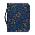 Cute Sea Turtle Pattern Print Leather Bible Cover