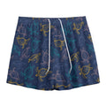 Cute Sea Turtle Pattern Print Mesh Shorts