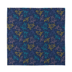 Cute Sea Turtle Pattern Print Silk Bandana