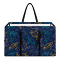 Cute Sea Turtle Pattern Print Utility Tote Bag