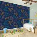 Cute Sea Turtle Pattern Print Wall Sticker