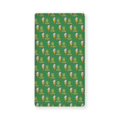 Cute Shamrock Saint Patrick's Day Print Baby Crib Sheet