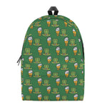 Cute Shamrock Saint Patrick's Day Print Backpack