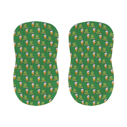 Cute Shamrock Saint Patrick's Day Print Bar Stool Covers