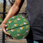 Cute Shamrock Saint Patrick's Day Print Basketball