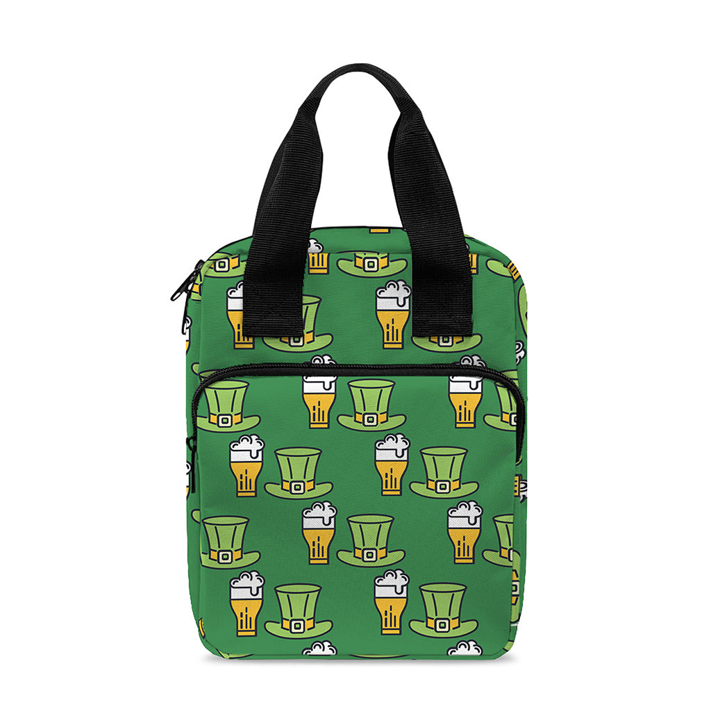 Cute Shamrock Saint Patrick's Day Print Bible Tote Bag