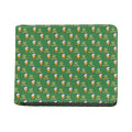 Cute Shamrock Saint Patrick's Day Print Bifold Wallet