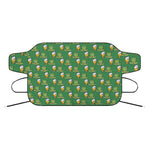 Cute Shamrock Saint Patrick's Day Print Car Windshield Snow Cover