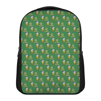 Cute Shamrock Saint Patrick's Day Print Casual Backpack