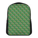 Cute Shamrock Saint Patrick's Day Print Casual Backpack