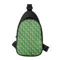 Cute Shamrock Saint Patrick's Day Print Sling Bag
