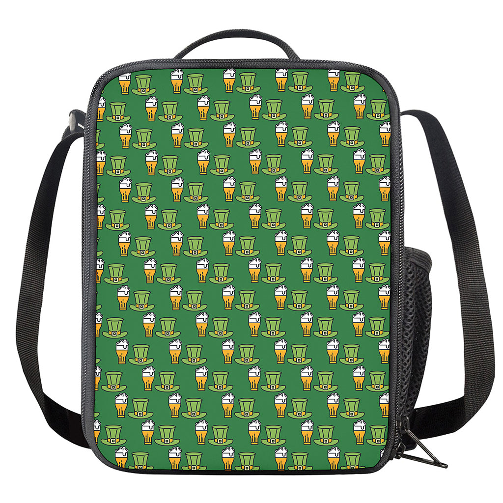 Cute Shamrock Saint Patrick's Day Print Crossbody Lunch Bag