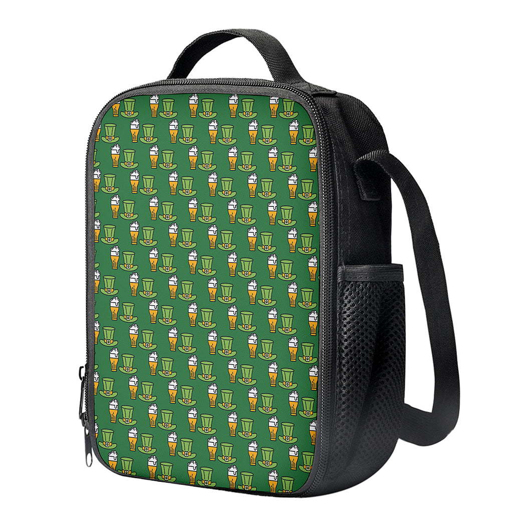 Cute Shamrock Saint Patrick's Day Print Crossbody Lunch Bag