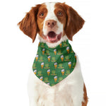 Cute Shamrock Saint Patrick's Day Print Dog Bandana