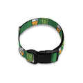 Cute Shamrock Saint Patrick's Day Print Dog Collar