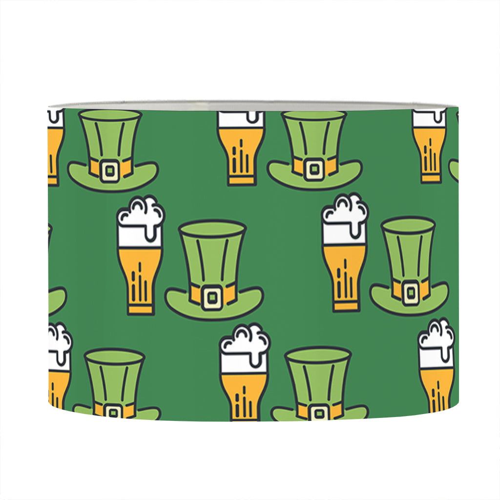 Cute Shamrock Saint Patrick's Day Print Drum Lamp Shade