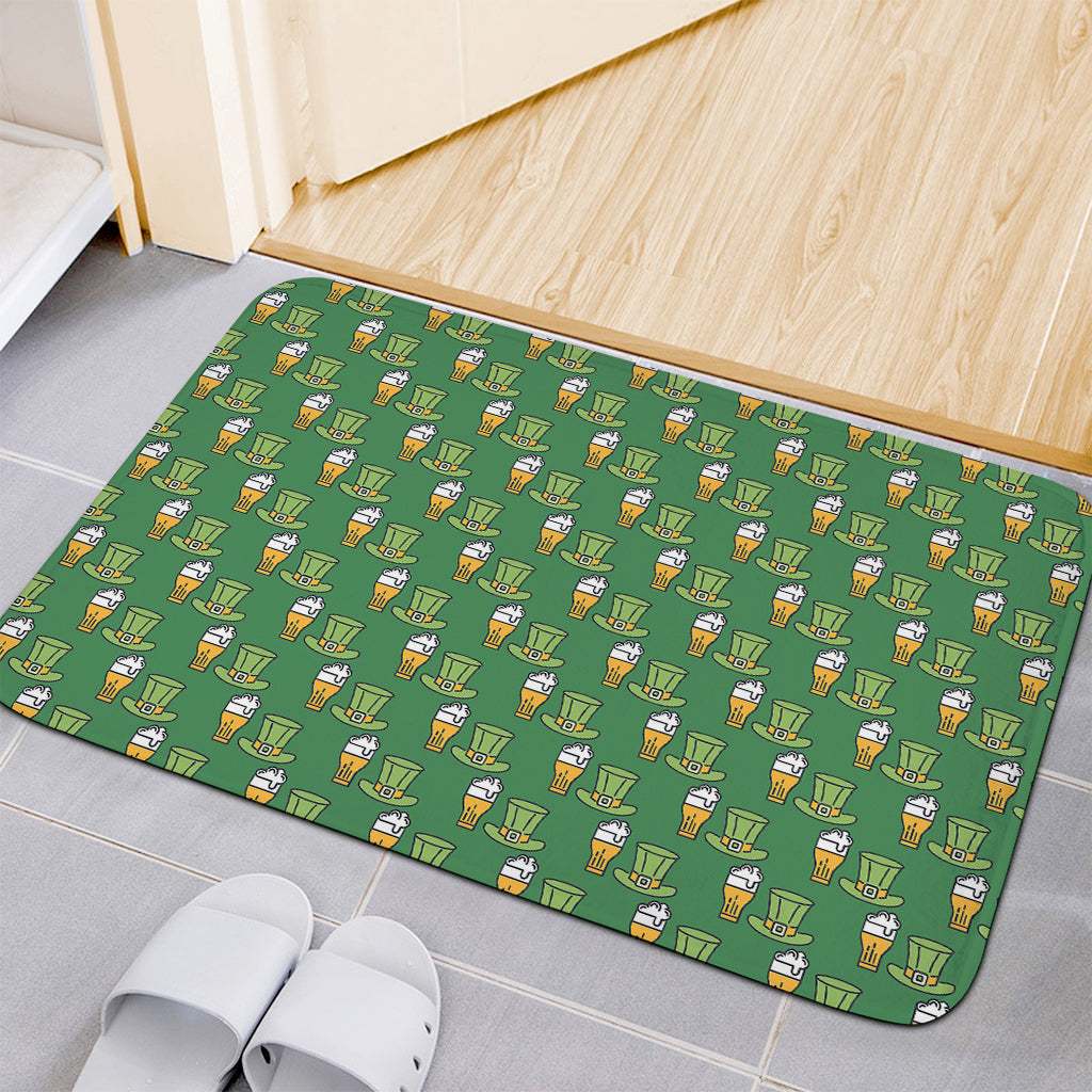 Cute Shamrock Saint Patrick's Day Print Indoor Door Mat