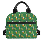 Cute Shamrock Saint Patrick's Day Print Insulated Lunch Bag
