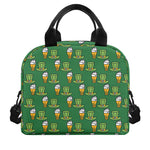Cute Shamrock Saint Patrick's Day Print Insulated Lunch Bag