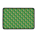 Cute Shamrock Saint Patrick's Day Print Kitchen Mat